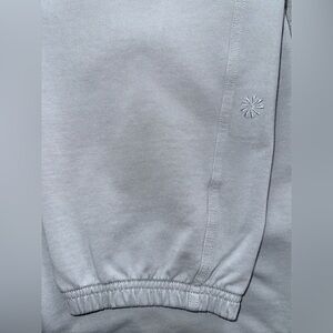 Athleta Light Blue Gray Jogger Sweatpants |Medium | Soft Lounge Pants 💙